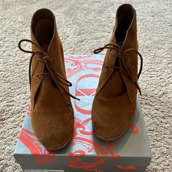 Kelsi Dagger Shoes - Kelsi Dagger “Fanetta” wedge boots